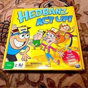 Hedbanz Act Up- charades board game- missing due